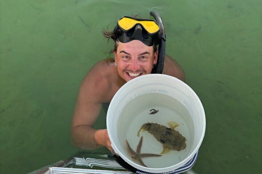 Snorkel Buddies at Shell Island 