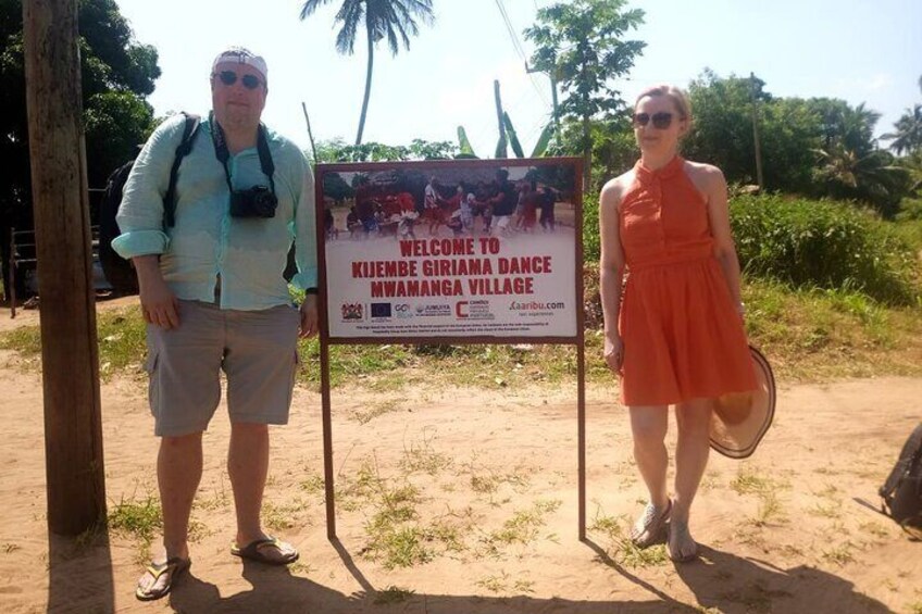 Diani Giriama Cultural Dance Show and Local Village Tour