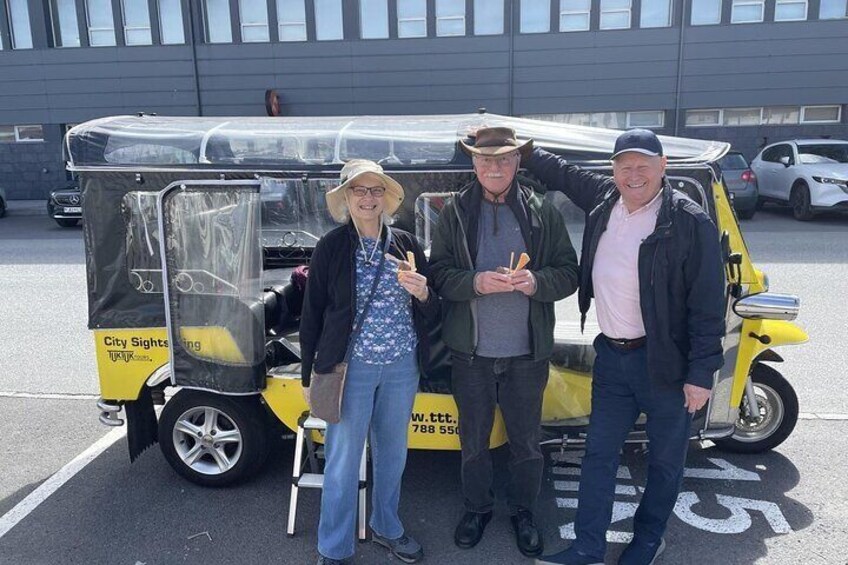 Reykjavík Shared Tuk Tuk Tour