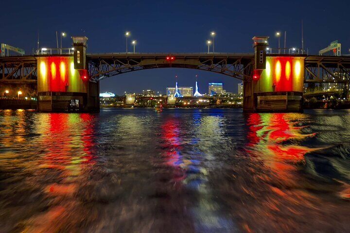 The Morrison at night!