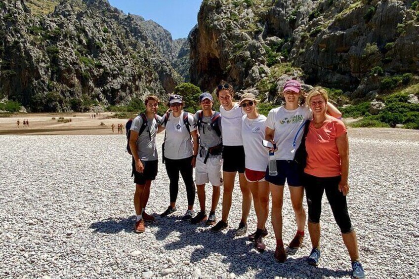 Hiking in Mallorcas Torrent de Pareis