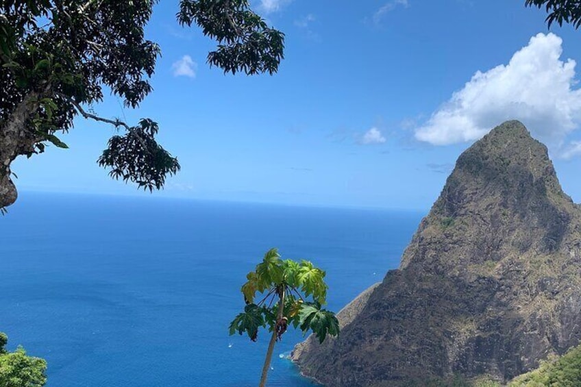 View of Petit Piton