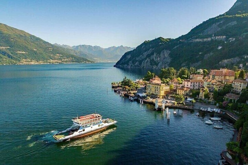 Full Day Tour with Panoramic Cruise Lake Como and Bellagio Bliss