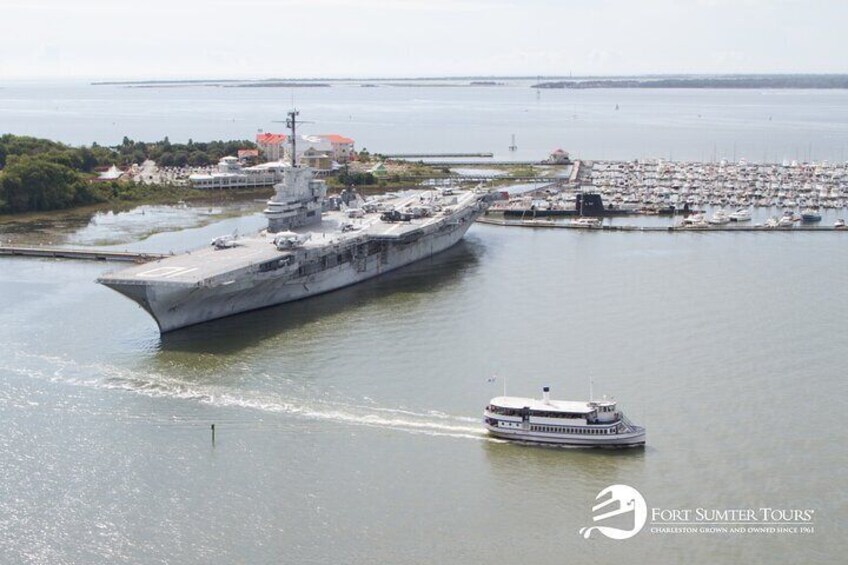 Fort Sumter Admission and Self-Guided Tour with Roundtrip Ferry