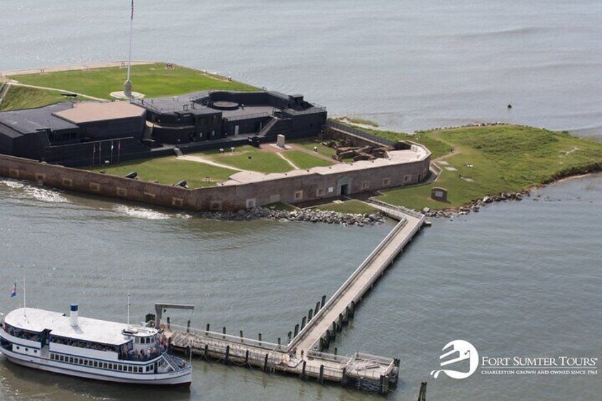 Fort Sumter Admission and Self-Guided Tour with Roundtrip Ferry