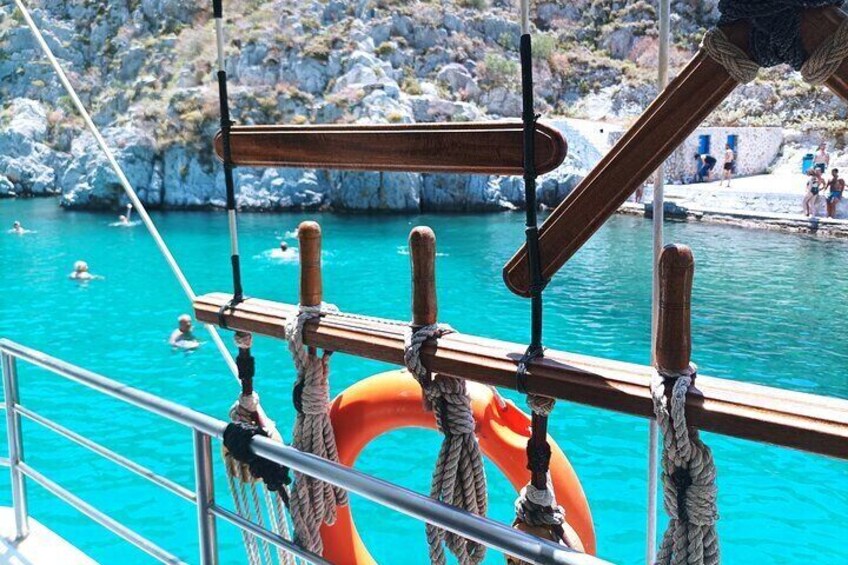 Luxury Transfer and 3 Island Cruise from Kos 