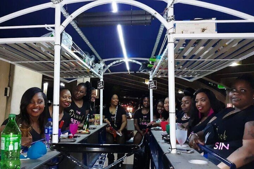 Houston Bike Bar 2 Hour Party Bike Tour in Houston