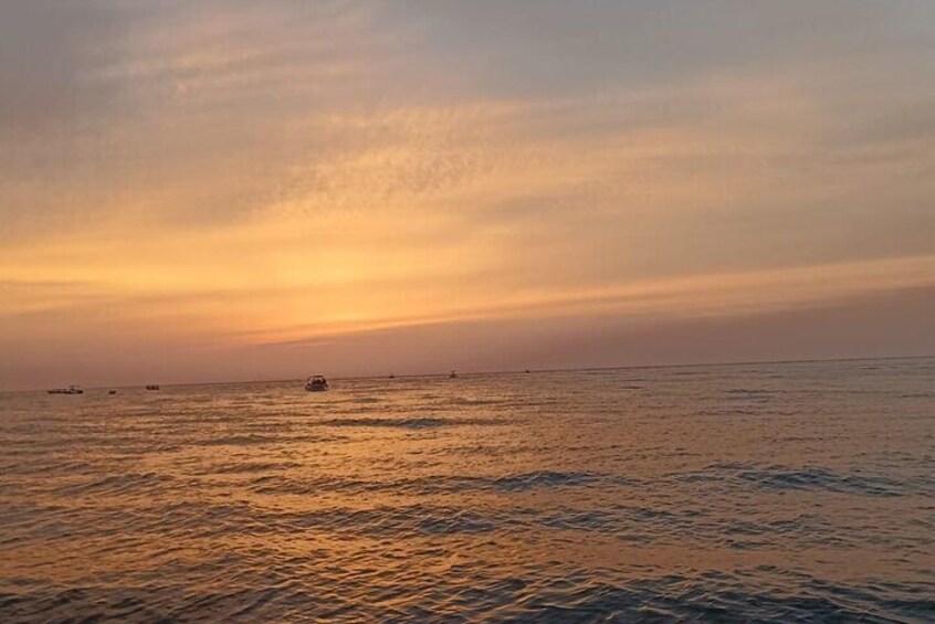 Sunset Magic Cartagena Bay Boat Tour with Breathtaking View