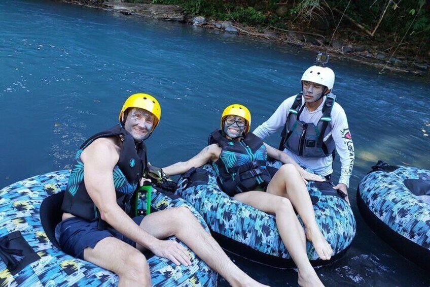 Tubing in Rio Celeste