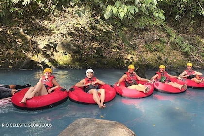 Tubing in Rio Celeste
