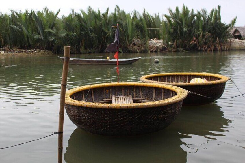 Hoi An Basket Boat Ride in Water Coconut Forest