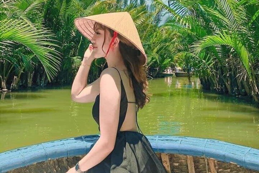 Hoi An Basket Boat Ride in Water Coconut Forest