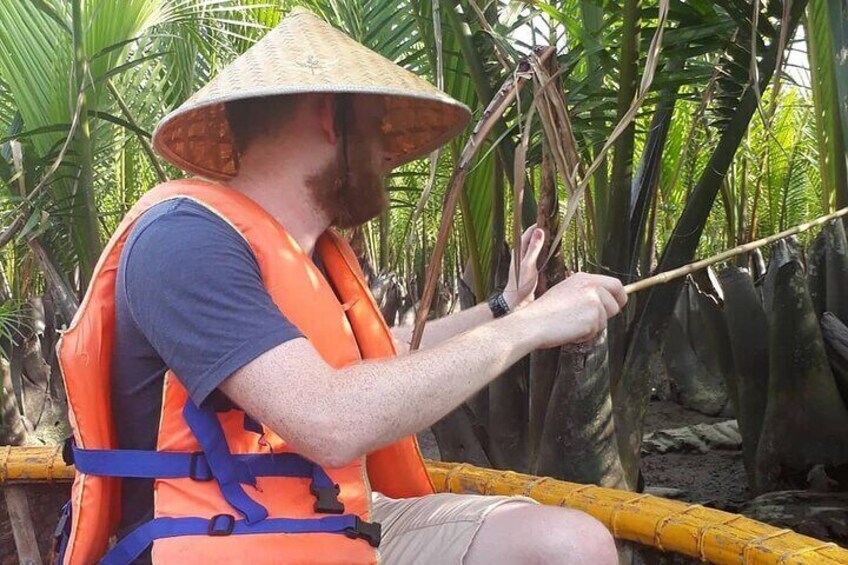 Hoi An Basket Boat Ride in Water Coconut Forest