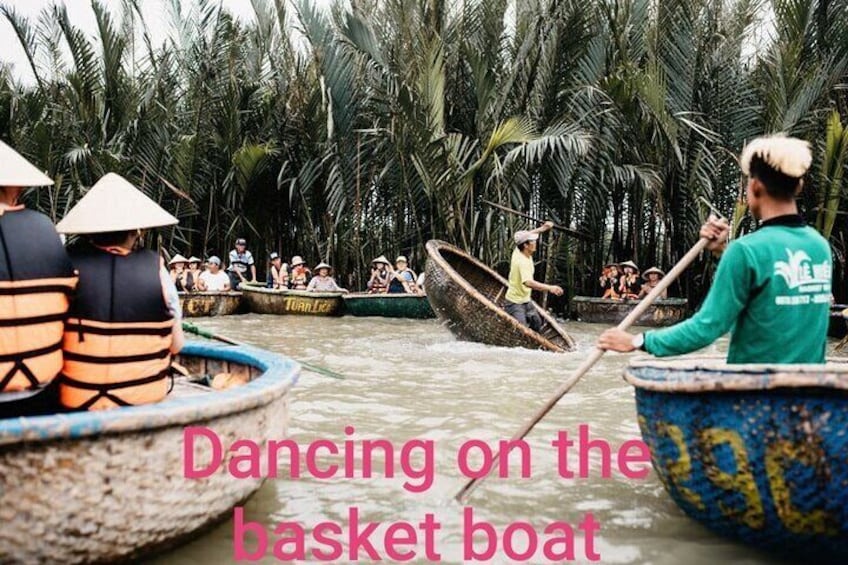 Hoi An Basket Boat Ride in Water Coconut Forest