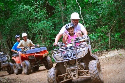 Jungle Adventure with quad bike Rides, Zip Lines, and Mayan Cenote