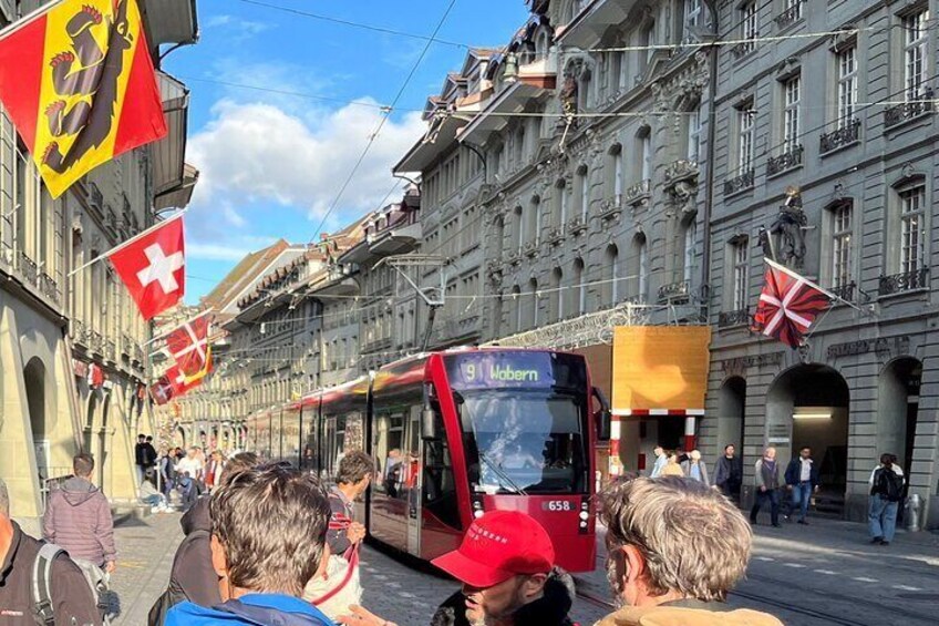 Old town of Bern (Unesco World Heritage Site).