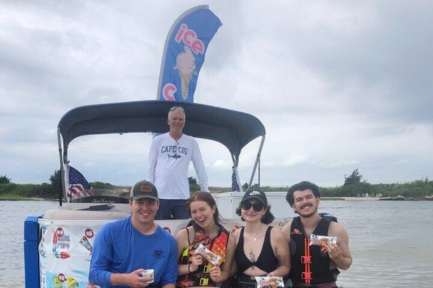 Stand Up Paddle Board Ice Cream Boat Adventure