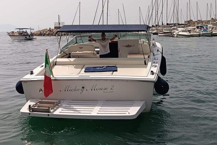 Amalfi Coast Tour with our Tornado 38