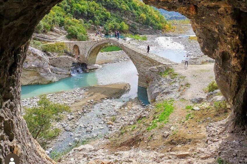 1 Day Tour to Permet Thermal Baths Tepelena and Kelcyra Waterfall