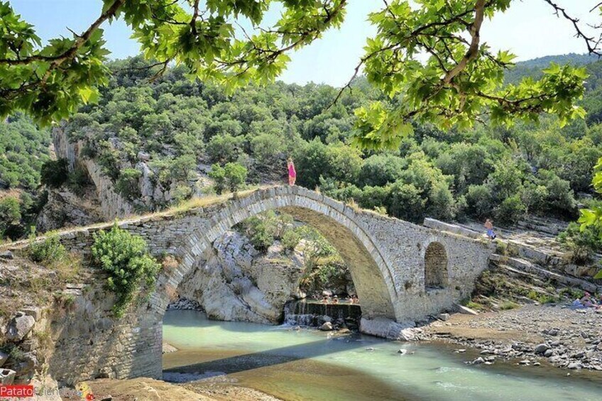 1 Day Tour to Permet Thermal Baths Tepelena and Kelcyra Waterfall