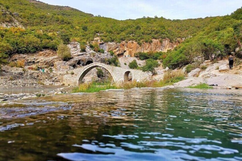 1 Day Tour to Permet Thermal Baths Tepelena and Kelcyra Waterfall