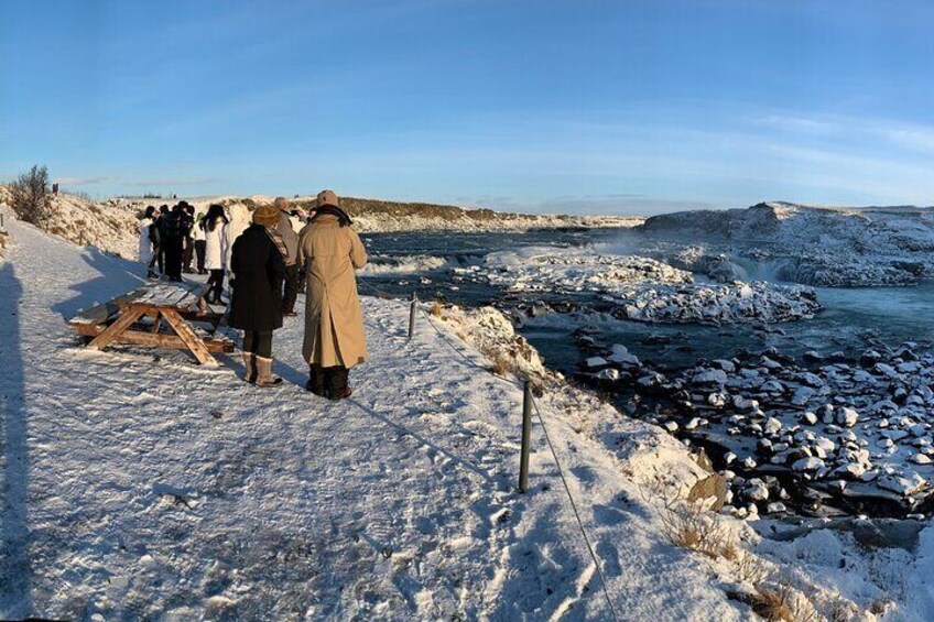 Trout Waterfall in Winter