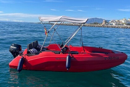 Boat Rental without Licence in Puerto Banús Marbella