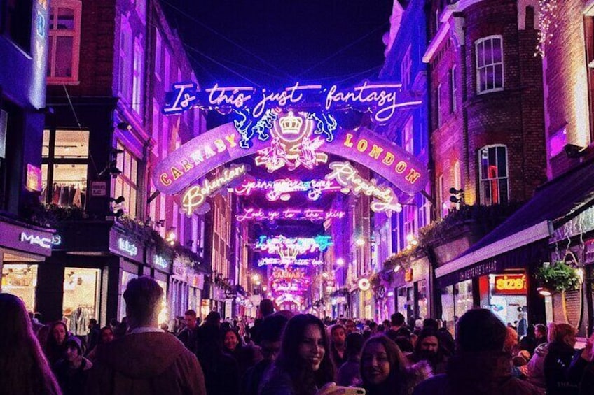 Together we will discover the magic of Carnaby Street and more!