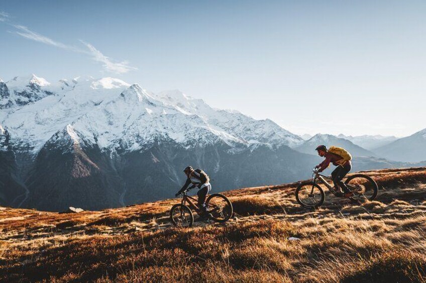 Ebike Experience around Mont Blanc, from Chamonix to Courmayeur