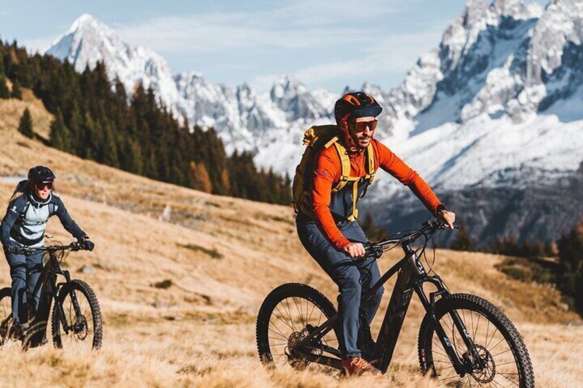 Ebike Experience around Mont Blanc, from Chamonix to Courmayeur