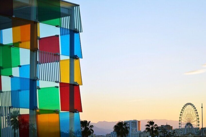 Malaga: Centre Pompidou Malaga Entry Ticket with Audio Guide