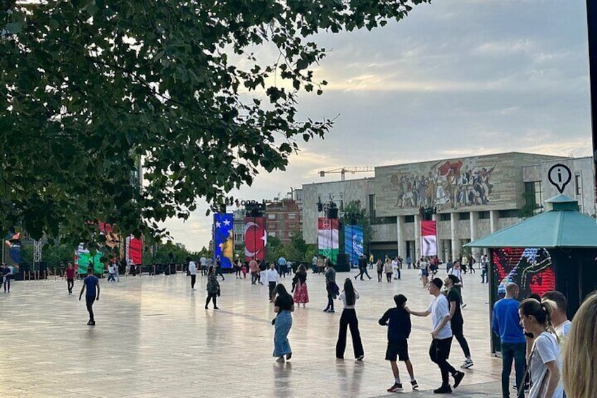 Complete Tirana Walking Tour Around the Historic Centre