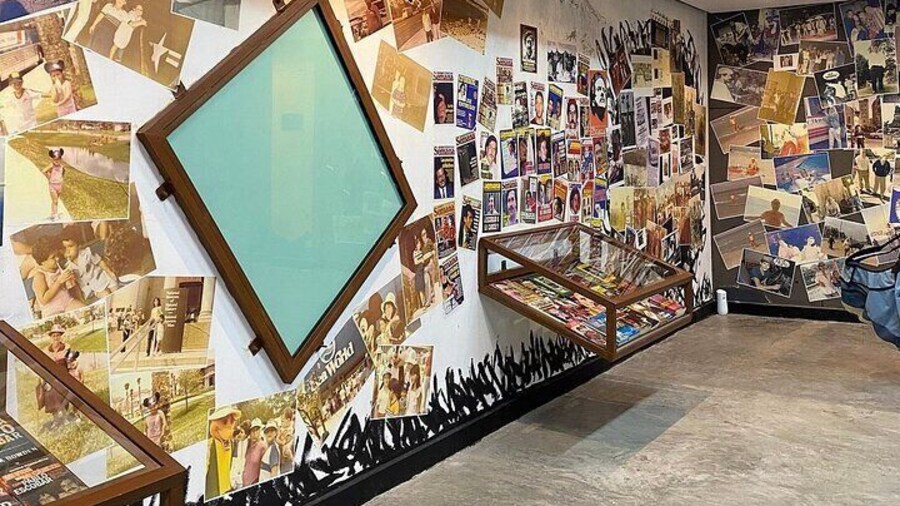 Full of original items and pictures explaining Pablo Escobar's personal life