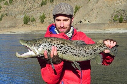 Trout Fishing in Angostura Village in September and October