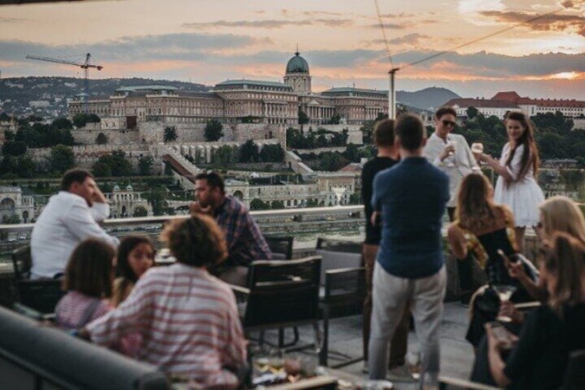 Budapest Fireworks Installation Experience with Dinner