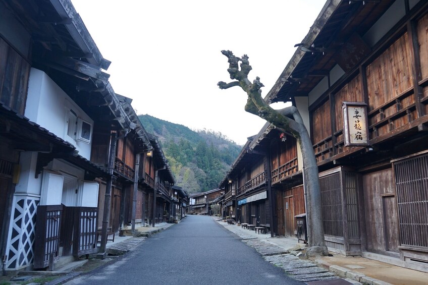 From Nagoya: Eihoji, Enakyo, Magome-juku & Tsumago-juku 1-Day Bus Tour