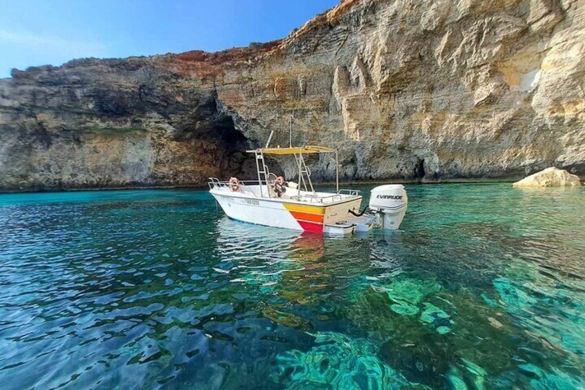 Gozo and Blue Lagoon Private Boat Trips in Comino