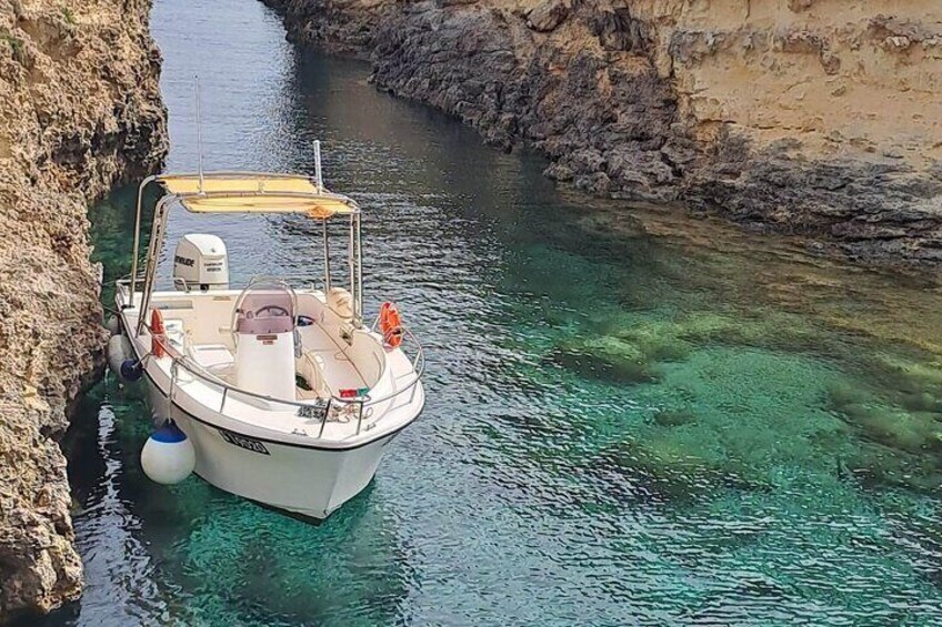 Gozo and Blue Lagoon Private Boat Trips in Comino