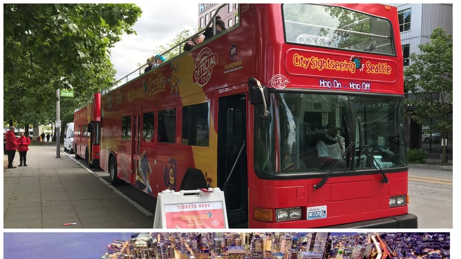 City Sightseeing Seattle Hop-On Hop-Off Bus Tour + Skyview Observatory