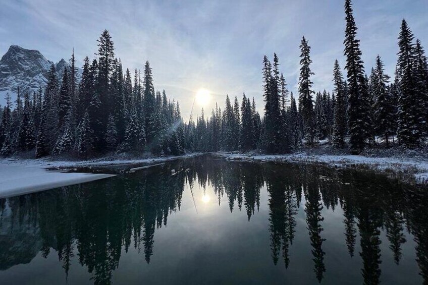 Emerald Lake Moraine Lake Louise Johnston Canyon Lake Minnewanka