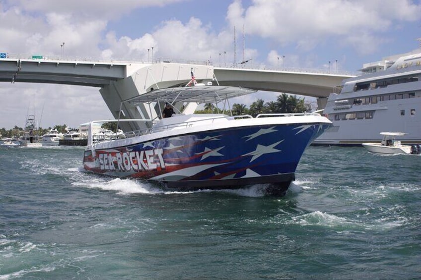 Sea Rocket Speedboat & Intracoastal Cruise in Fort Lauderdale, FL