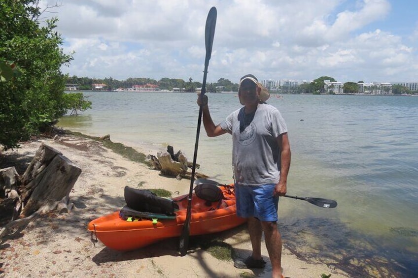 Kayak Eco tourism in Miami Bay