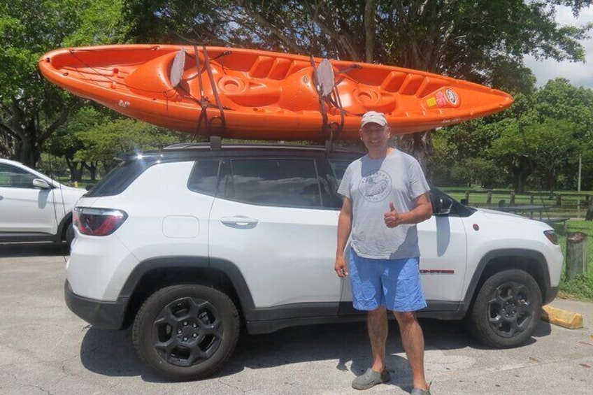 Kayak Eco tourism in Miami Bay