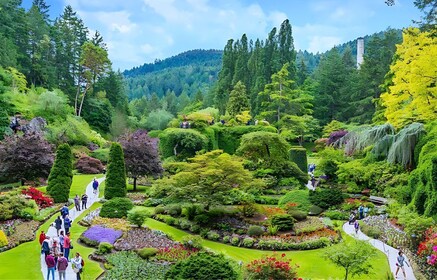 Tagesausflug von Vancouver nach Victoria und Butchart Gardens