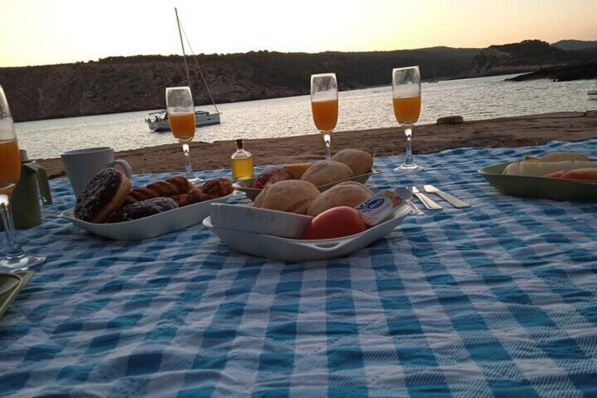 Sunrise Breakfast in Menorca