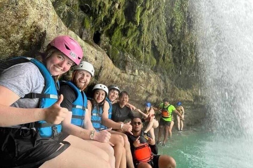 Private Canyoneering Tour and Snorkeling with Sardines in Cebu