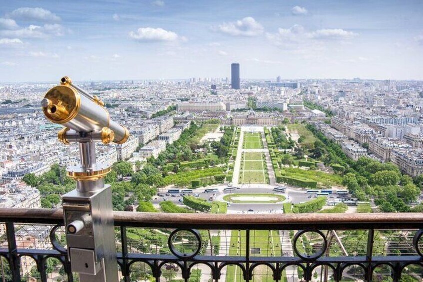 Eiffel Tower Tour Elevator to 2nd Floor or Top Summit