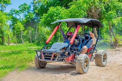 Buggy Punta Cana Beach Macao Experience with Cenote and Pickup