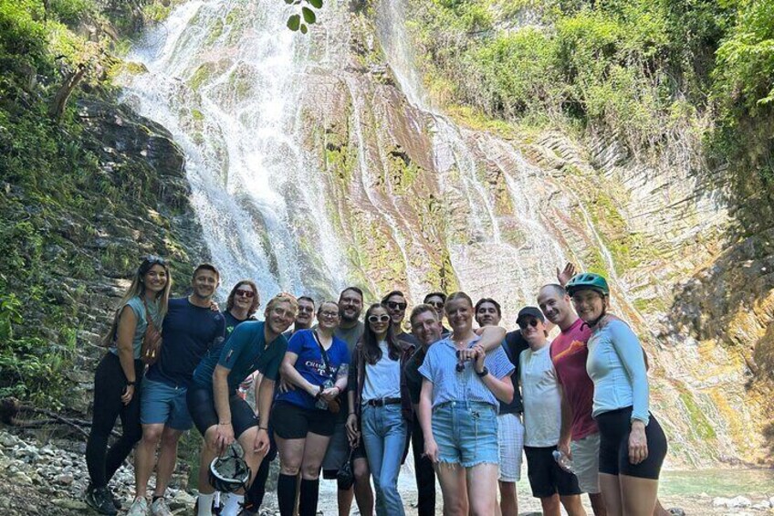 The Moltrasio waterfalls are simply amazing