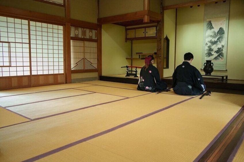 Samurai Experience at Registered Cultural Property in Osaka